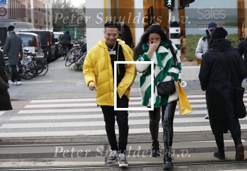 Amsterdam 29 januari 2019
Ronnie Flex en zijn vriendin Famke Louise op de pc hooftstraat.