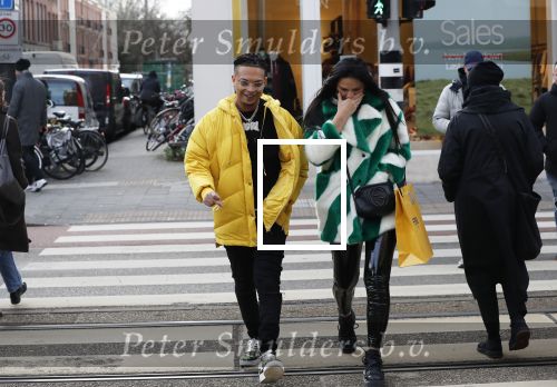 Amsterdam 29 januari 2019
Ronnie Flex en zijn vriendin Famke Louise op de pc hooftstraat.
