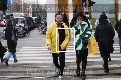 Amsterdam 29 januari 2019
Ronnie Flex en zijn vriendin Famke Louise op de pc hooftstraat.