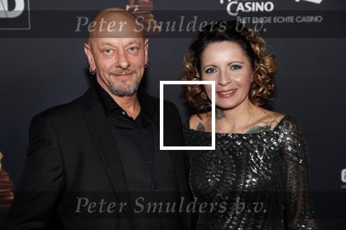 Amsterdam 23 januari 2019
Rode loper musical awards in de RAI. Sanne Kraaijkamp met vriend