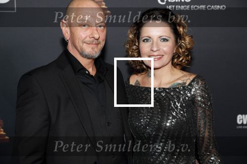 Amsterdam 23 januari 2019
Rode loper musical awards in de RAI. Sanne Kraaijkamp met vriend
