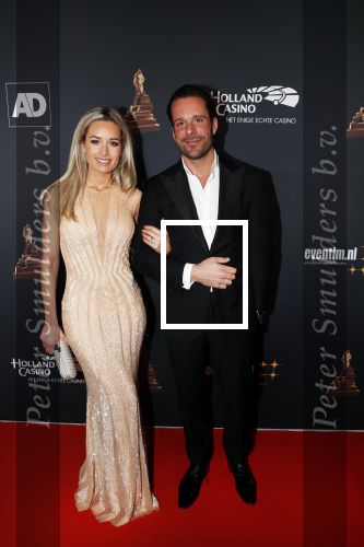 Amsterdam 23 januari 2019
Rode loper musical awards in de RAI. Stevie v Zweden met een kennis