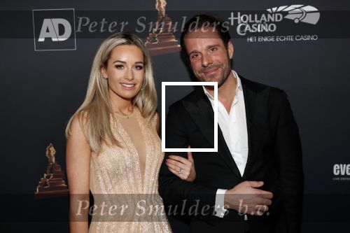 Amsterdam 23 januari 2019
Rode loper musical awards in de RAI. Stevie v Zweden met een kennis