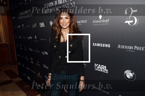Amsterdam 24 januari 2019
25 jaar Talkies in het Okura Hotel. tamara Elbaz met vreind
