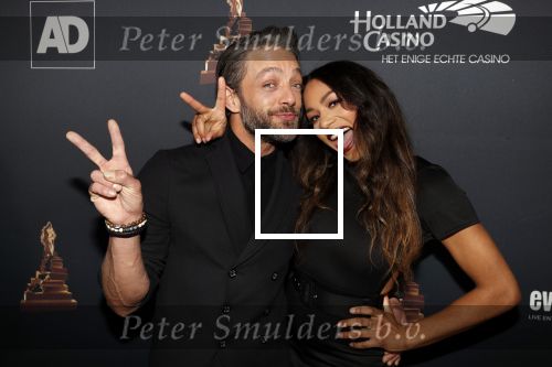 Amsterdam 23 januari 2019
Rode loper musical awards in de RAI. Tommie Christiaan met zijn nieuwe vriendin