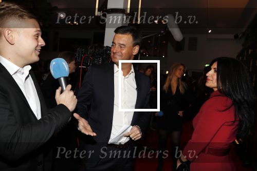 Hilversum 31 januari 2019
Uitreiking van de gouden radioring in theater Gooiland. Wilfred Genee kwam met zijn  vrouw. Dennis Schouten intervieuwt hem