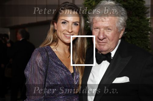 Amsterdam 23 januari 2019
Rode loper musical awards in de RAI. Willibrord Frequin met dochter Barbara