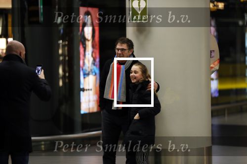 Schiphol 19 januari 2019
Wim v Hanegem haalt zijn vrouw Marianne op op Schiphol.