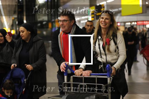 Schiphol 19 januari 2019
Wim v Hanegem haalt zijn vrouw Marianne op op Schiphol.