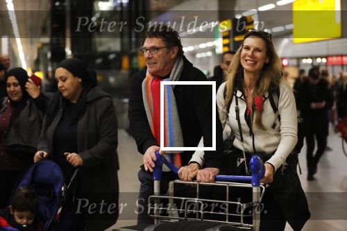 Schiphol 19 januari 2019
Wim v Hanegem haalt zijn vrouw Marianne op op Schiphol.