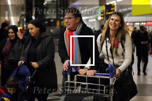 Schiphol 19 januari 2019
Wim v Hanegem haalt zijn vrouw Marianne op op Schiphol.