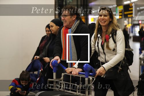 Schiphol 19 januari 2019
Wim v Hanegem haalt zijn vrouw Marianne op op Schiphol.