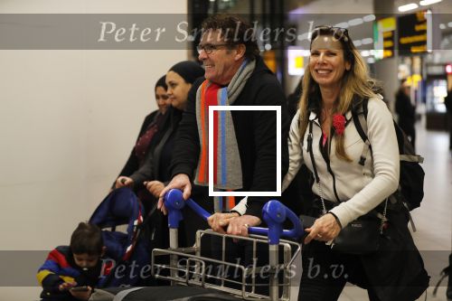 Schiphol 19 januari 2019
Wim v Hanegem haalt zijn vrouw Marianne op op Schiphol.