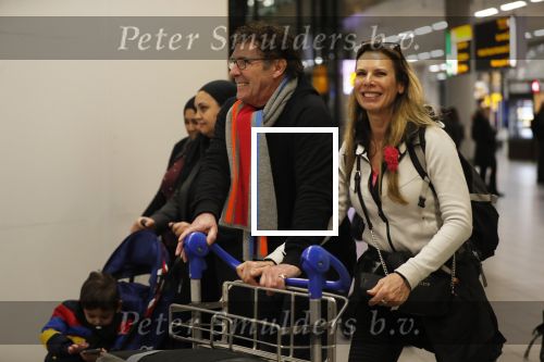 Schiphol 19 januari 2019
Wim v Hanegem haalt zijn vrouw Marianne op op Schiphol.