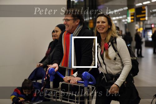 Schiphol 19 januari 2019
Wim v Hanegem haalt zijn vrouw Marianne op op Schiphol.