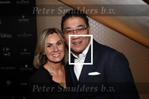 Amsterdam 24 januari 2019
25 jaar Talkies in het Okura Hotel. Won Yip met vrouw