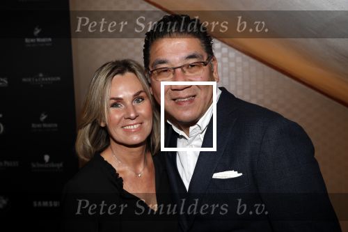 Amsterdam 24 januari 2019
25 jaar Talkies in het Okura Hotel. Won Yip met vrouw