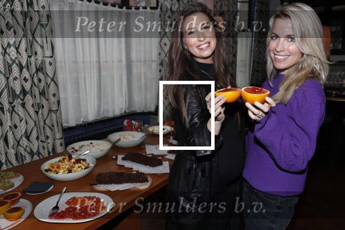 Amsterdam 16 januari 2019
Vivian Reijs en Xelly Cabau v Kasbergen bij event in Soho House.