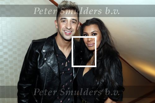 Amsterdam 24 januari 2019
25 jaar Talkies in het Okura Hotel. 
Yes-R met zijn vrouw Cheyen