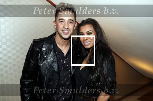 Amsterdam 24 januari 2019
25 jaar Talkies in het Okura Hotel. 
Yes-R met zijn vrouw Cheyen
