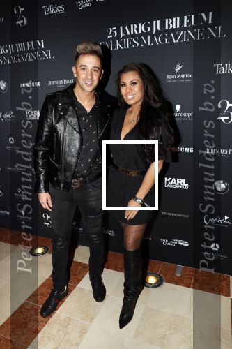 Amsterdam 24 januari 2019
25 jaar Talkies in het Okura Hotel. 
Yes-R met zijn vrouw Cheyen