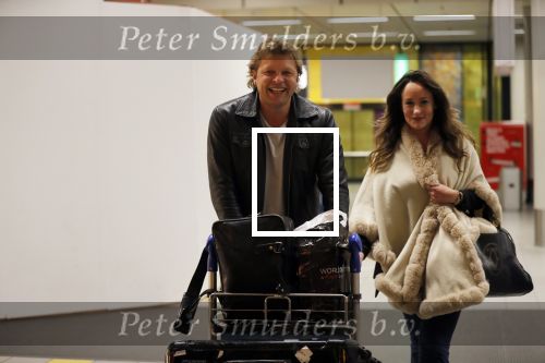 Schiphol 19 januari 2019
Youri Mulder met zijn nieuwe vriendin Lynn Schippers op schiphol.