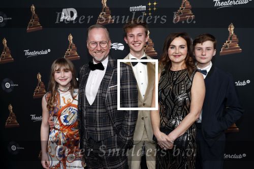 Amsterdam 22 januari 2020
Musicalgala in de Rai. Ad Knippels met vrouw en kinderen