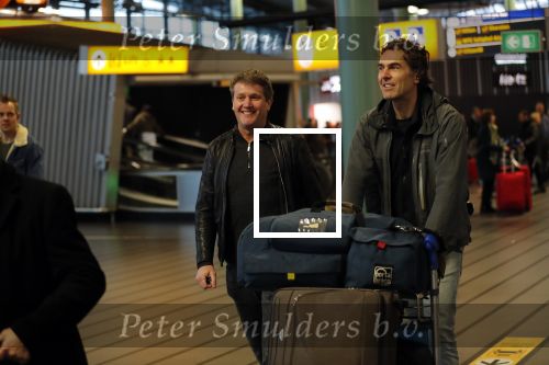 Schiphol 28 januari 2020
Alberto Stegeman en Ferenc Lorch op schiphol