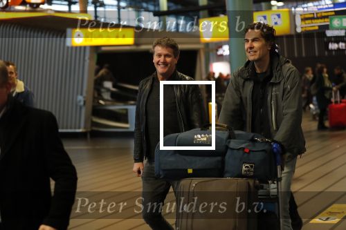 Schiphol 28 januari 2020
Alberto Stegeman en Ferenc Lorch op schiphol