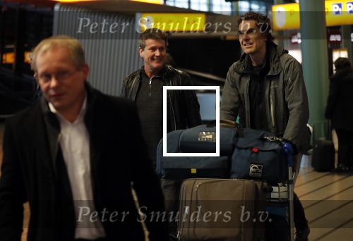 Schiphol 28 januari 2020
Alberto Stegeman en Ferenc Lorch op schiphol