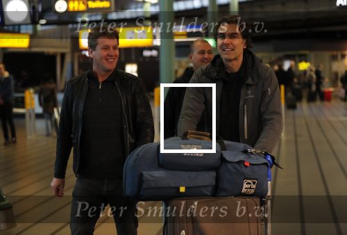 Schiphol 28 januari 2020
Alberto Stegeman en Ferenc Lorch op schiphol