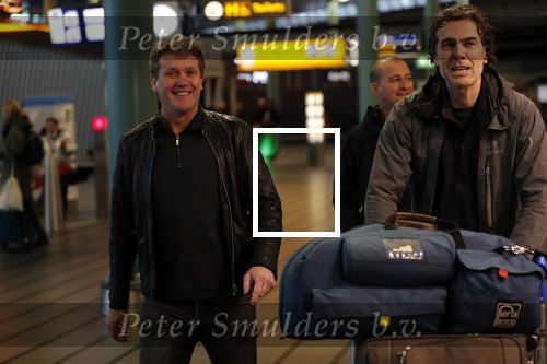 Schiphol 28 januari 2020
Alberto Stegeman en Ferenc Lorch op schiphol