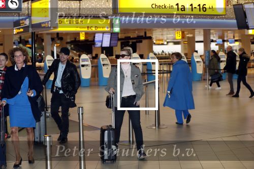 Schiphol 5 januari 2019
Bridget Maasland Andre Hazes en Rachel Hazes komen aan op schiphol na hun trip naar Rome.