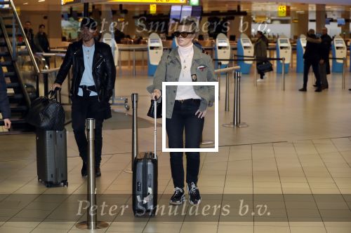 Schiphol 5 januari 2019
Bridget Maasland Andre Hazes en Rachel Hazes komen aan op schiphol na hun trip naar Rome.