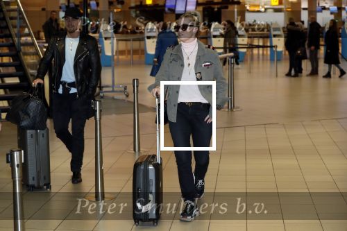 Schiphol 5 januari 2019
Bridget Maasland Andre Hazes en Rachel Hazes komen aan op schiphol na hun trip naar Rome.