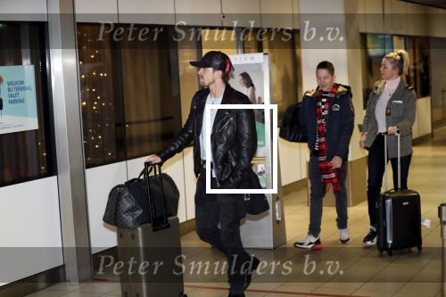 Schiphol 5 januari 2019
Bridget Maasland Andre Hazes en Rachel Hazes komen aan op schiphol na hun trip naar Rome.