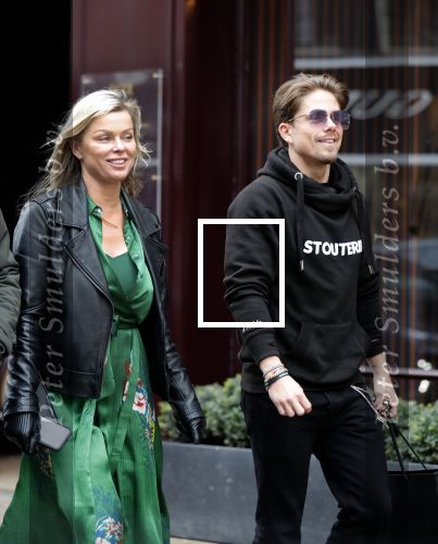 Amsterdam 21 januari 2020
Andre Hazes met zijn vriendin Bridget Maasland en haar broer op de pc hooftstraat. Andre viert vandaag zijn 26e verjaardag.