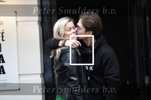 Amsterdam 21 januari 2020
Andre Hazes met zijn vriendin Bridget Maasland en haar broer op de pc hooftstraat. Andre viert vandaag zijn 26e verjaardag.