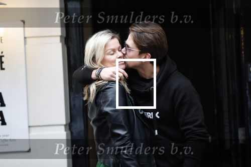 Amsterdam 21 januari 2020
Andre Hazes met zijn vriendin Bridget Maasland en haar broer op de pc hooftstraat. Andre viert vandaag zijn 26e verjaardag.