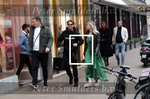 Amsterdam 21 januari 2020
Andre Hazes met zijn vriendin Bridget Maasland en haar broer op de pc hooftstraat. Andre viert vandaag zijn 26e verjaardag.