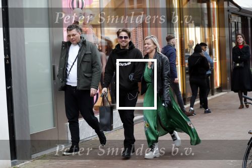 Amsterdam 21 januari 2020
Andre Hazes met zijn vriendin Bridget Maasland en haar broer op de pc hooftstraat. Andre viert vandaag zijn 26e verjaardag.