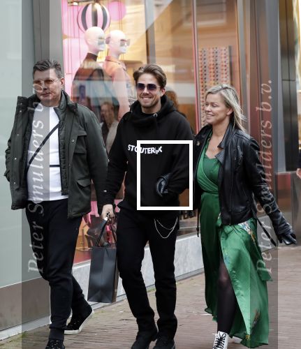 Amsterdam 21 januari 2020
Andre Hazes met zijn vriendin Bridget Maasland en haar broer op de pc hooftstraat. Andre viert vandaag zijn 26e verjaardag.