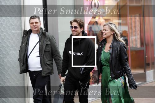 Amsterdam 21 januari 2020
Andre Hazes met zijn vriendin Bridget Maasland en haar broer op de pc hooftstraat. Andre viert vandaag zijn 26e verjaardag.