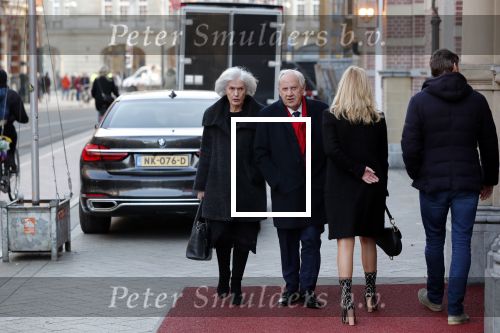 Amsterdam 19 januari 2020
Herdenkingsdienst Martin Elfrink de partner van Andre v Duin die afgelopen maandag overleden is . De Dienst was in het deLamar theater. Secretaresse Andre v Duin
