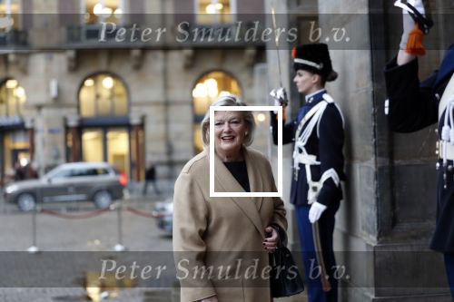 Amsterdam 14 januari 2020
Nieuwjaarsreceptie van Koningin Maxima en Koning Willem Alexander in het paleis op de dam.  Ankie Broeker