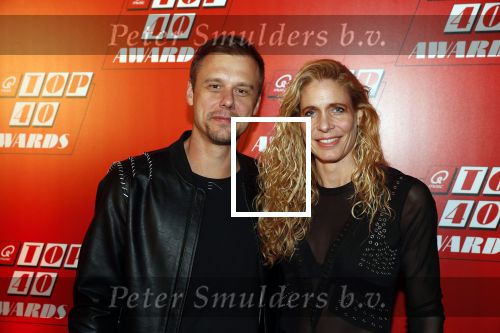 Amsterdam 10 januari 2020
Uitreiking top 40 awards van Qmusic. Armin v Buuren kwam met zijn vrouw Erika