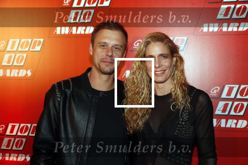 Amsterdam 10 januari 2020
Uitreiking top 40 awards van Qmusic. Armin v Buuren kwam met zijn vrouw Erika