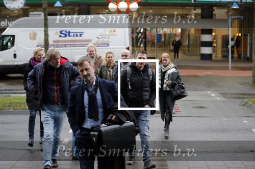 Lelystad 15 januari 2020
Rechtszaak Rosanna Kluivert en haar zoon Nino Wilkes tegen het tv programma Tros Opgelicht bij de rechtbank in Lelystad. advocaat Bertil van Kaam van opgelicht met werknemers