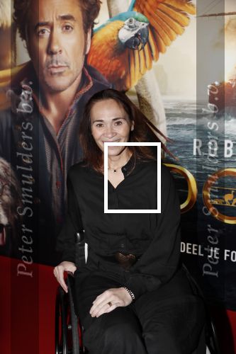 Amsterdam 12 januari 2020
Premiere Dolittle in pathe Arena. Bibian Mentel kwam met haar man