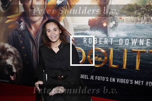 Amsterdam 12 januari 2020
Premiere Dolittle in pathe Arena. Bibian Mentel kwam met haar man